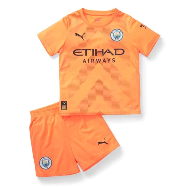 Trikot Manchester City Torwart Kinder 2022-23 Pink